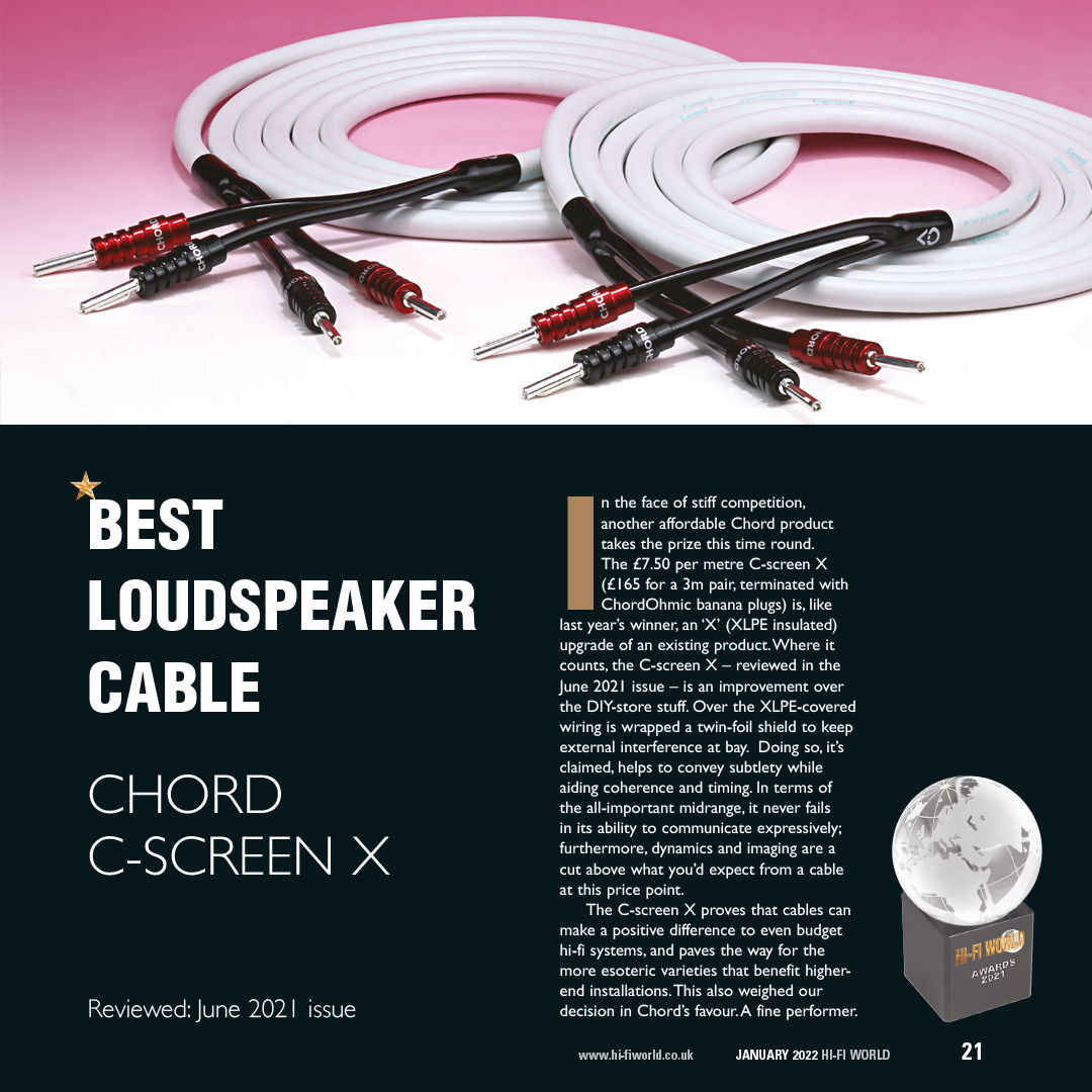 chord-company-c-screenx-lautsprecherkabel-geschirmt-meterware image 3