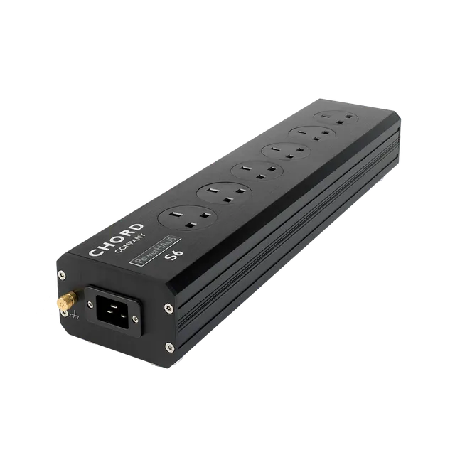 chord-company-powerhaus-s6-netzverteiler-6-fach-aluminium image 1