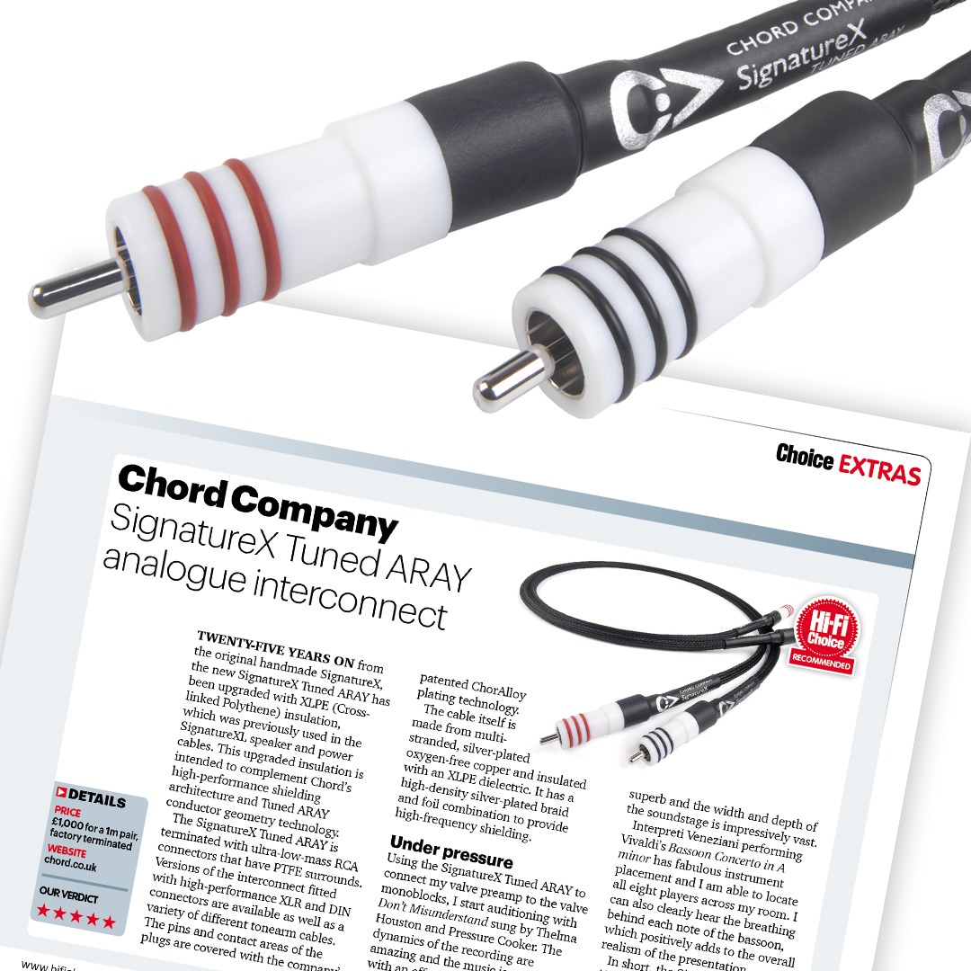 chord-company-signaturex-tuned-aray-analog-rca-kabel image 5